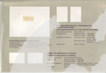 UNO Genf 0088 / 0095 ** - Jahreszusammenstellung 1980